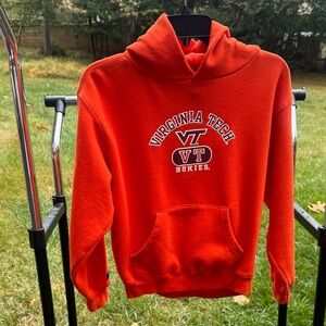 Jansport Orange Virginia Tech Kids Hoodie